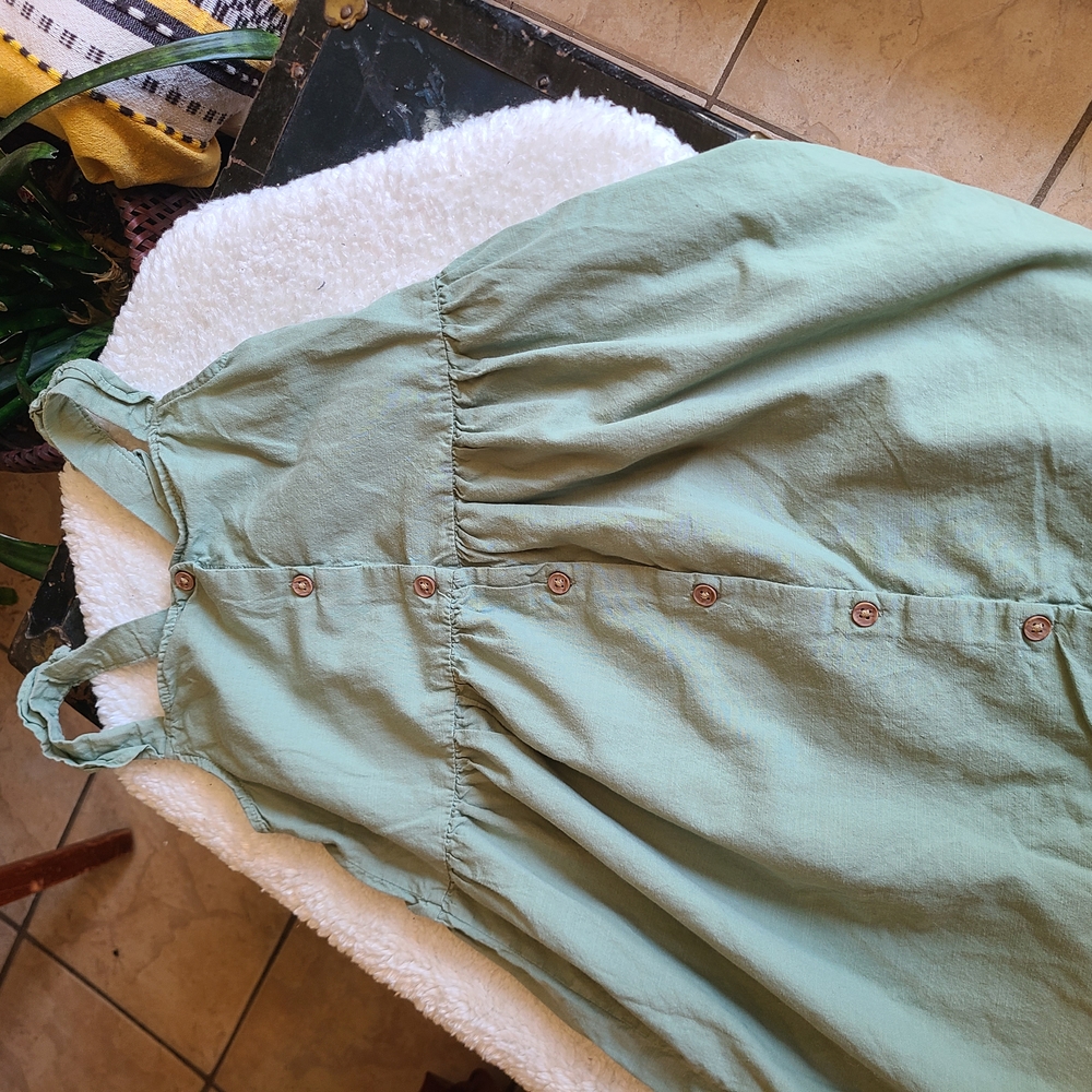 H&M Teal Sleeveless Dress